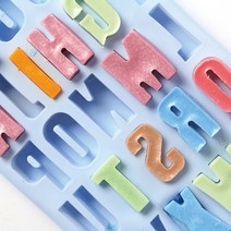 빅알파벳 실리콘 몰드 25구