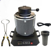 전기 용광로 금속 철광 동괴 골드바 실버바 녹이기, 1. 1kg 블랙 뉴 스타일