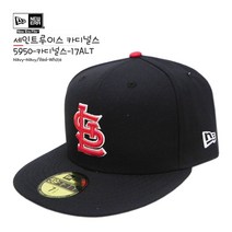 뉴에라 [슈즈네][정품] MLB 어센틱 세인트루이스 카디널스 얼트 야구모자 사이즈캡 59FIFTY 메이저리그 선수모자