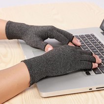 오픈핑거 라이딩 낚시용 폴리스판 반장갑 그립그랩, M