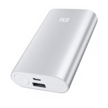 샤오미 보조 배터리 10000 휴대용 무선충전기 10000maah, 실버