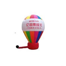 애드벌룬 에드벌룬 대형풍선 대규모 풍선 리프트 지구 사용자 정의 인쇄 광고 아치 만화, 팬 없이 지면에서 3미터