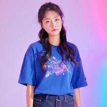 [인디고미드나잇] 킬링 미 소프틀리 반팔티셔츠