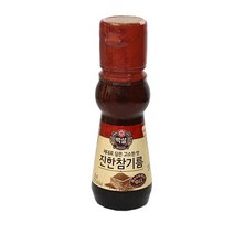식용유 들기름 기름 백설 진한참기름80m 참기름 백설, 1개, 80ml