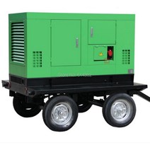 디젤발전기 발전기 관부가세포함 30kw/ 37.5kva 모바일 트레일러 디젤 발전기Weifang 조용한 트레일러와 브러시리스