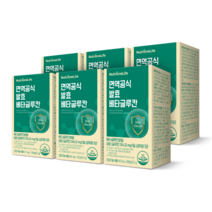 뉴트리원 면역공식 베타글루칸 식약처인증 발효특허 NK세포 활성 싸이토카인 증가 건강기능식품, 30정, 6개