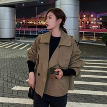가바바 여성 코트 루즈한 느낌의 야상 코트 G38081
