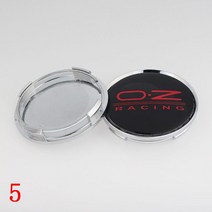 레이싱휠거치대 레이싱휠 림용 OZ 센트로 캡 63/58mm 클립 레이싱 로고 엠블럼 휠 캡 림 자동차 범용 커, 한개옵션1, 05 5