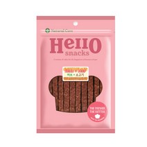 네츄럴코어 헬로허브 90g 오리고기 양고기 소고기 닭고기 고기간식 고기스틱 강아지 간식 애견 원기회복 저키타입, 헬로허브 비프 90g