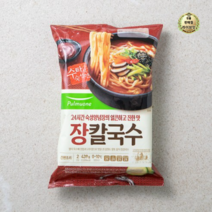 라이브잇 풀무원 장칼국수 2인분, 4개, 439g