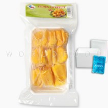 월드푸드 냉동 베트남 잭플룻 잭후르츠 열대과일 mit, 1개, 300g