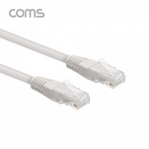 [BC201] Coms 랜케이블(Direct/Cat 6) / 회색, 1개