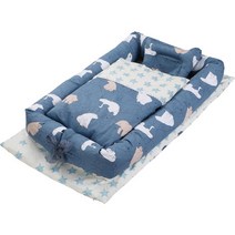 칠나무 어린이 유아 아기 침대 휴대용 여행용 3, D