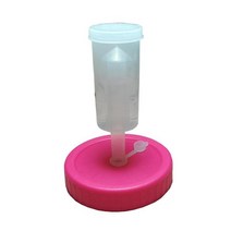 가정용발효기 제빵 요구르트 요거트 청국장 메이슨병 에어록이 있는 뚜껑 메이슨병 김치 생강 당근 핫소스 사우어크라우트 만들기 위한 입이 넓은 항아리 발효 뚜껑, 핫 핑크, 협력사