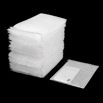 Generic 50팩 투명 자체 밀봉 버블 아웃 백 High-PQ 15.2 x 20.3cm(6 x 8인치) 이중 벽 보호 쿠션 이동 배송 포장용