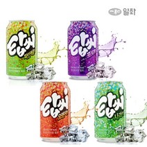 일화 탑씨 350ml*48캔 모음 (사과 포도 파인애플 오렌지) (2박스) 탄산음료, 포도+사과