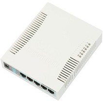 Mikrotik RB260GS (CSS106-5G-1S) 소형 SOHO 스위치 5x 기가비트 이더넷 Atheros 칩으로 구동되는 SFP 케이지 1개 플라스틱 케이스 SwOS