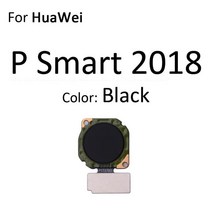 홈 반환 버튼 키 지문 센서 스캐너 커넥터 플렉스 케이블 터치 ID 화웨이 메이트 20 Lite X 20X P 스마트 플러스, 11 For P Smart 2018