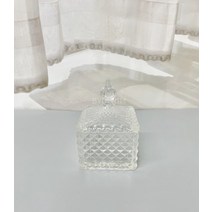 사각 크리스탈 캔들용기 200ml