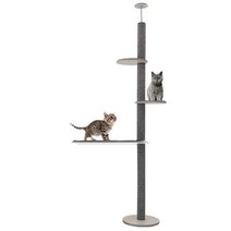 크로노 대형 캣타워, (추가캣폴)피쉬우드전용, 1개