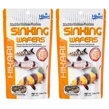 히카리 싱킹 와퍼 코리도라스 사료, 110g, 2개