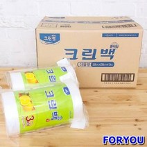ForU299 크린롤백 대용량 6개 위생롤백 비닐백 위생팩 위생백 롤백, 상세페이지 참조