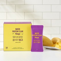 [본사]워터 프로틴 클리어 /1박스(14입), 애플맛