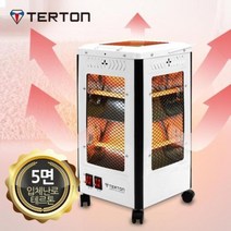 테르톤5058 페치카스타일 오면 전기히터 입체난로, 상세페이지 참조