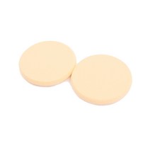 메이크업 원형 NBR 퍼프 2개입 1P 화장 라텍스 스펀지, 5개