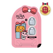 AURA 아우라 리틀카카오 차량용 통풍구 방향제 어피치 리필 4mLx2 윌유메리미