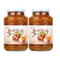 담터 꿀생강차A 1kg x 2개, 8개