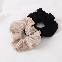 더옷장 클레아 주름헤어밴드(곱창머리끈)