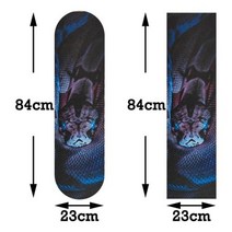 83x24cm 네 바퀴 스케이트 보드 미끄럼 방지 천 롱 보드 os780 사포 스쿠터 그립 테이프 데크 전기 스케이트 보드 사포, j, J