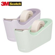쓰리엠 스카치 매직 테이프 디스펜서 C18 2종 세트, 라벤다, 민트, 1세트