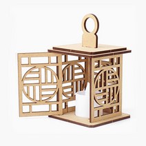 전통 무드등 만들기 키트 은은한 호롱불(격자) 전통무드등_[230131EA]
