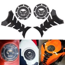 혼다 CBR RVF VFR CB400 CB1300 CBR1000RR CBR600R VT250 용 2Pcs 오토바이 모토 가스 연료 탱크 패드 커버 스티커 보호기 데칼
