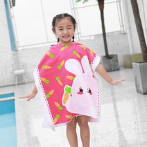 망또 카툰 유치원생 목욕수건 입을 있는 샤워가운 스커트