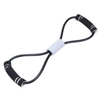 tpe fitness yoga rope wall pulley resistance band 8 word chest expander build muscle weight loss fit, 4 블랙, 협력사