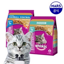 위스카스 포켓 건사료 3kg (헤어볼실내묘)고양이사료, 01.위스카스 포켓 헤어볼 닭고기