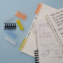 칼루즈링 스프링 제본 클릭링 셀프 6공 바인더링, 상세페이지 참조