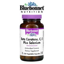 블루보넷 베타카로틴 카로티노이드 셀레늄 비타민ACE Selenium 120 베지캡슐