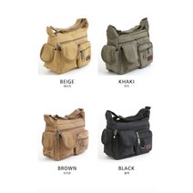 크로스백 옆으로매는 여행옹 메신저백 핸드폰 가방 아메카지 캔버스 에코 남자 여성 스마트폰