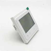 95 250V 와이파이 스마트 온도 조절기 물 전기 바닥 난방 가스 보일러용 알렉사 구글 홈으로 작동, BHT-002GA (Water), WHITE