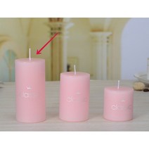 양키캔들 인테리어 캔들비상용 φ5cm 가정용 기둥 양초 3 크기 8 색 옵션 향초 무연, 사쿠라 5x10cm