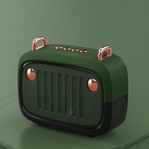 블루투스스피커 Cartoon Subwoofer Outdoor Card Portable Mini Speaker New Private Model Bs32d Wireless Bluet, [04] Green, 04 Green