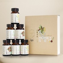 행꾸 천연벌꿀 선물세트 토종 꿀 답례품, 6개, 아카시아꿀6입