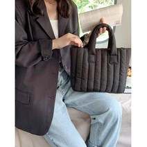 b107 패딩토트백/ 귀여운 퀼팅백/ 가볍고 견고해요 나일론 패딩백