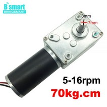 액츄에이터 액추에이터 도매 A58SW31ZY 7-470rpm DC 24v 웜 기어드 모터 1.6-70kg.cm 높은 토크 D 샤프트 12v 회전 테이블 도어 자동 잠금, 12v 160rpm, Package R