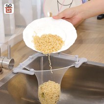 기프템 싱크대 음식물쓰레기 접이식 거름망 세트, 접이식 세트(접이식거치대+거름망100P+테이프)