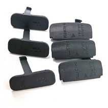 USB HDMI 호환 고무 도어 하단 커버 카메라 액세서리 캐논 600 D 교체용 마이크 입력 장착, 유형1